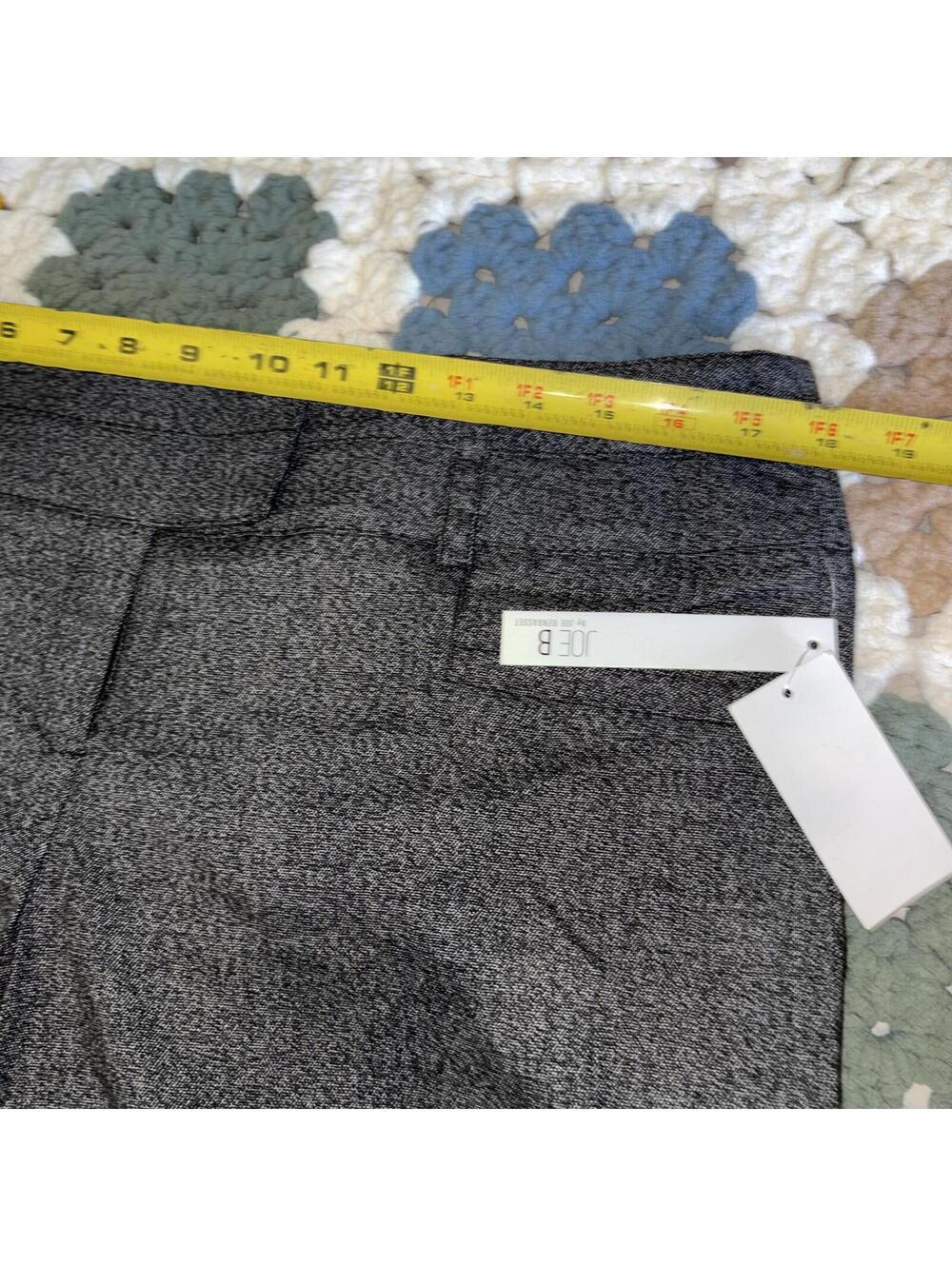 Joe B NEW $44 Women's Black Dress Pants Size 13 Tri Blend With Tags Adjustable - Picture 6 of 7
